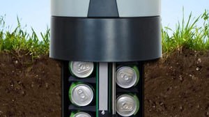 これからは冷蔵庫でなく、土の中でビールを冷やす時代だ！地球にやさしい「eCool」