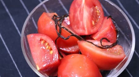 トマト簡単レシピ3選「トマト塩昆布」「トマトとツナの海苔ナムル」「サバ缶とトマトの卵炒め」