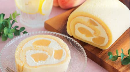 千疋屋総本店「ピーチロール」自家製白桃のコンポートと桃クリーム！父の日向けに公式オンラインショップで