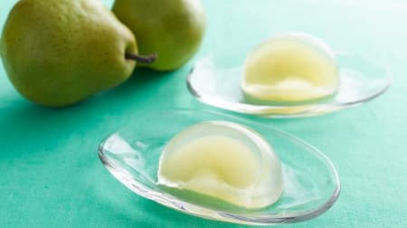 Kasho Sanzen "La Fransu": The aroma and freshness of ripe pears in a transparent jelly!