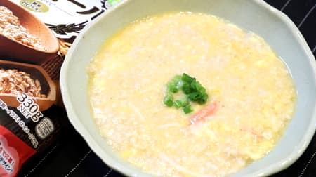Oatmeal Recipe] "Crabmeat and Egg Porridge with Oatmeal" for busy mornings! Just simmer for a few minutes for a simple bowl.