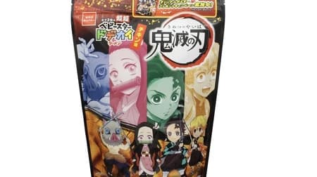 Oni no Blade Super Chou Chou Baby Star Dodekai Ramen (Chicken Flavor)" in the "Oni no Blade" anime package! Crispy, fluffy noodles with a crispy texture