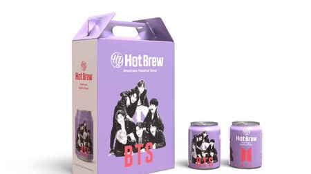 Canned coffee "BTS Special Package Hy Hot Brew Americano Hazelnut Coffee" Purple Edition