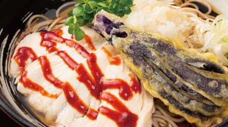 ゆで太郎 “夏そば祭り” 開催！「冷辛味鶏おろし」「冷がけ肉おろし」「冷がけ薬味とうふ」