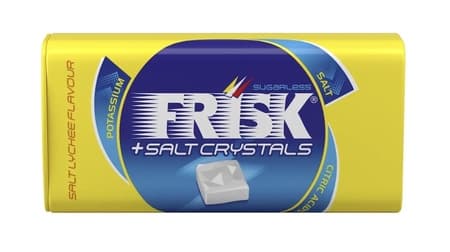 「フリスク ソルトクリスタル ソルティライチ」クラシエフーズから 塩分とミネラルを手軽に補給できる機能性タブレット