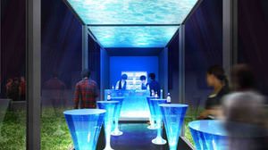 It's like being in the water !? Open for a limited time in Toyosu, a bar where you can have a "ZIMA-like experience"!