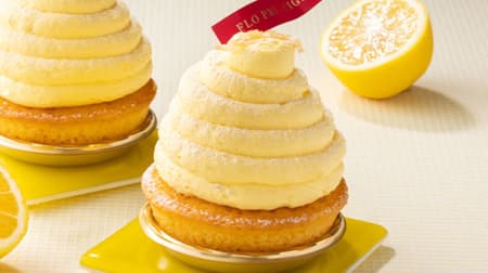 FLO "Lemon Mousse Cake" and "Peach & Mango" - cool and refreshing summer sweets