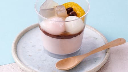 KINOKUNIYA "Anmitsu Pudding" - A Japanese sweet that combines the summer tradition of "anmitsu" and "pudding