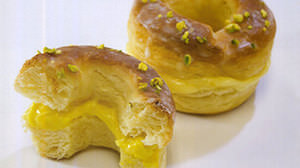 Sandwich "Setouchi Lemon" with crispy dough! FREDS CAFE "Croissant Donuts"