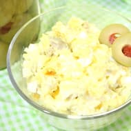【レシピ】大人おつまみ「オリーブ卵サラダ」お酒のつまみやサンドイッチの具にも！簡単オリーブレシピ