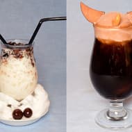 「怪獣酒場」の夏祭り 「エレキングの電撃コーヒーミルク 夏祭りVer.」「ゴモラのチョコレートフロート」など