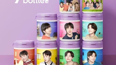 Lotte "Xylitol x BTS 7 Scenes Bottle" and "Xylitol x BTS [Soda]" Gum with new visuals!