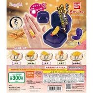 「Ringcolle! 天カラッとリング」カラッと揚がった天ぷらのリング！天ぷらが指を彩ります