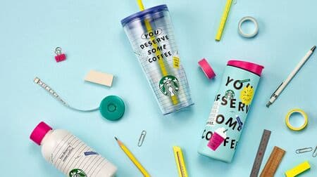 Starbucks "Asia Collection Goods" "Stainless Steel Tumbler BACK-TO-SCHOOL 473ml" "Stainless Steel Bottle BACK-TO-SCHOOL 384ml" "Cold Cup Tumbler with Straw Cap BACK-TO -SCHOOL 591ml"