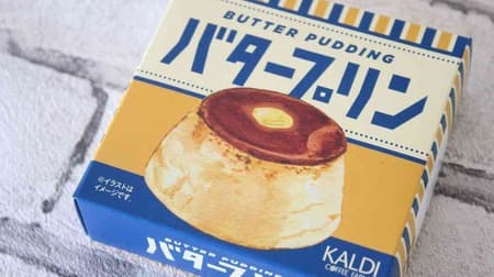 KALDI's food summary! 3 products: "Butter Pudding", "Chocolate Banana Cake", and "Potato Mackerel Stock".