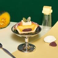 ベイクチーズタルト「かぼちゃあんバターチーズタルト」秋限定！北海道産えびすかぼちゃのほっくりした甘さ
