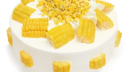 Cafe COMSA "Corn Shortcake" and "Hokkaido Potato 'Kitaakari' Cake" August 31 is Vegetable Day!