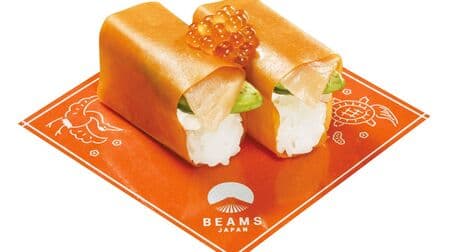 Kurazushi meets BEAMS JAPAN" collaboration campaign "Veggie Roll (Salmon)", "Veggie Roll (Shrimp)" and "Soy Nugget" are now available! Kyoto store limited offer also available!