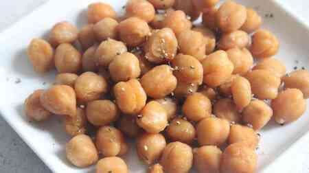 3 Ingredient "Honey Teriyaki Chickpeas" Recipe! Easy and sweet snacks with soy sauce and honey!