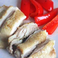 「鶏もも肉のクミン風味チキンソテー」レシピ！鶏肉のうまみ・クミン風味際立つシンプル味 色鮮やかなパプリカ添えて