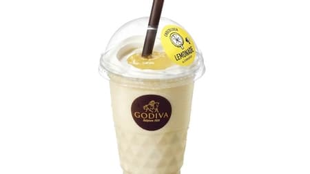 Godiva "Chocolixer Lemonade by Lemonica" New drink in collaboration with Lemonica!