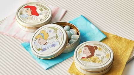 Eitaro Fuhonshop "Disney Princess" candies! Three kinds: Ariel, Cinderella, and Belle