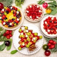 キル フェ ボン “クリスマスケーキ2022” 「～タルトプレミエ～ クリスマスツリーのタルト」「色とりどりのフルーツリースタルト」など