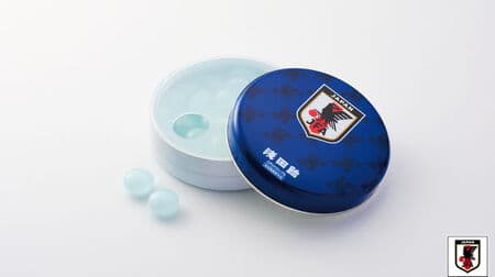 Asada Candy for Fighting Throat - Japan National Soccer Team ver." from Asada Candy, an officially licensed product of Japan National Soccer Team!