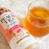 Kirin Gogo-no-Kocha Caffeine Zero Peach Tea" has a fresh sweetness! Also available in a jelly arrangement!