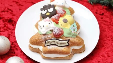 Sanrio Characters Christmas Tree" from Pastel First special Christmas cake with Sanrio Characters