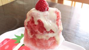 The strawberry family's "torofuwa" shaved ice is a must! The art and food island "Toshima" is hot right now