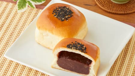 Ministop "Zushiri Tsubu Anpan" has more than twice the weight of "Anko" compared to the bread dough!