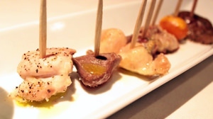 This is the first time for such a fashionable "yakitori"! Shinagawa "Antonio del Poraiolo", a restaurant to enjoy with Italian wine