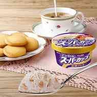 「明治 エッセル スーパーカップ 紅茶クッキー」ミルクティー風味アイス×しっとり紅茶クッキー！