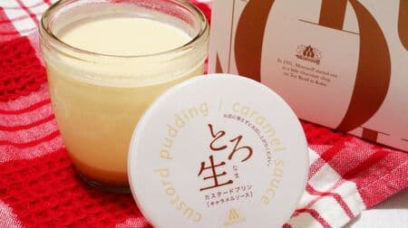 Morozoff "Toro Nama Custard Pudding" so soft you could drink it! Creamy taste of fresh cream