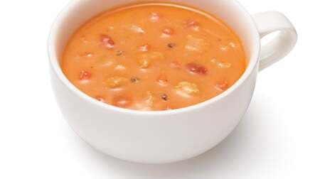 モスバーガー「トマトチキンチャウダー」「おしるこ（粒あん）」冬におすすめ あったかスープ＆定番スイーツ今年も