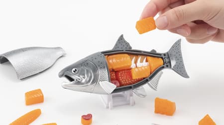 New in the Dismantling Puzzle Series "Buy One! King Salmon Dismantling Puzzle" 3D puzzle to learn the parts of food