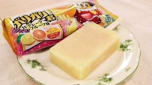 [Tasting] Gari-gari-kun with "50% fruit juice" is like squeezing grapefruit and drinking it!