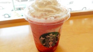 [Tasting] You can play strawberries! Starbucks' new frappe is an "adult" strawberry with reduced sweetness