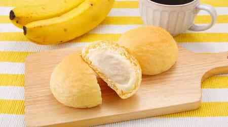 Melting Tokyo Creamy Buns - Banana Flavor - Limited to Haneda Airport! Two layers of banana cream and custard cream