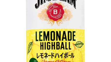 Suntory "Jim Beam Highball Can [Lemonade Highball]" - Enjoy the lingering taste of whiskey