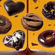 クリスピー・クリーム・ドーナツ “LOVE CHOCOLATE！”「フォンダン ショコラ ハート」「チョコレート タルト」など