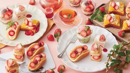 Afternoon Tea Rooms to Offer New Sweets and TEAs Limited to the Strawberry Season Enjoy a tea time full of strawberries with the "Strawberry Afternoon Tea Set" and more!
