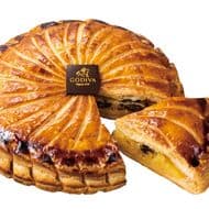 ゴディバから新年を祝うフランスの伝統菓子「ガレット デ ロワ」 フィリングにはベルギー産チョコレートチップ