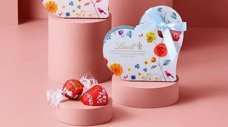 Lindt "Valentine's Collection 2023" Gift Box with Heart Lindor and Other Limited Edition Chocolat Drinks!