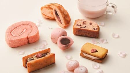 MUJI's "Seasonal Sweets and Beverages" series includes limited time offerings featuring "cherry blossoms." This year's lineup includes five additional Western-style confectionery items!