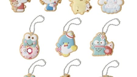 Sanrio Charm Collection "SANRIO CHARACTERS COOKIE CHARMCOT" Icing Cookie Motif! A large collection of popular Sanrio characters!