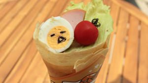 Must-see for fans! At Akasaka Sacas, you can buy crepes of "Gudetama" that are not rugged.
