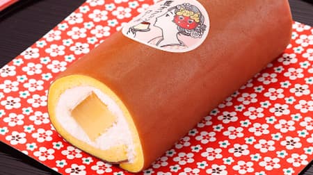 Fall in Love with Pudding, "Eboshi Pudding Roll" Limited to 3 days, Roll in Fuku! A dish wrapped with our signature retro pudding