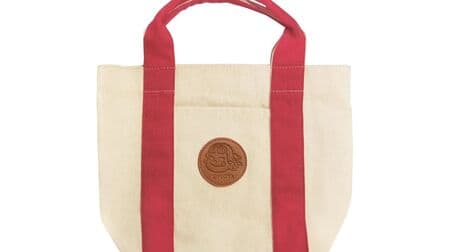 Peko-chan Wappen Tote Bag Present Campaign" at Fujiya Confectionery Shop: Limited quantities of "Peko-chan's Home Can" also available.